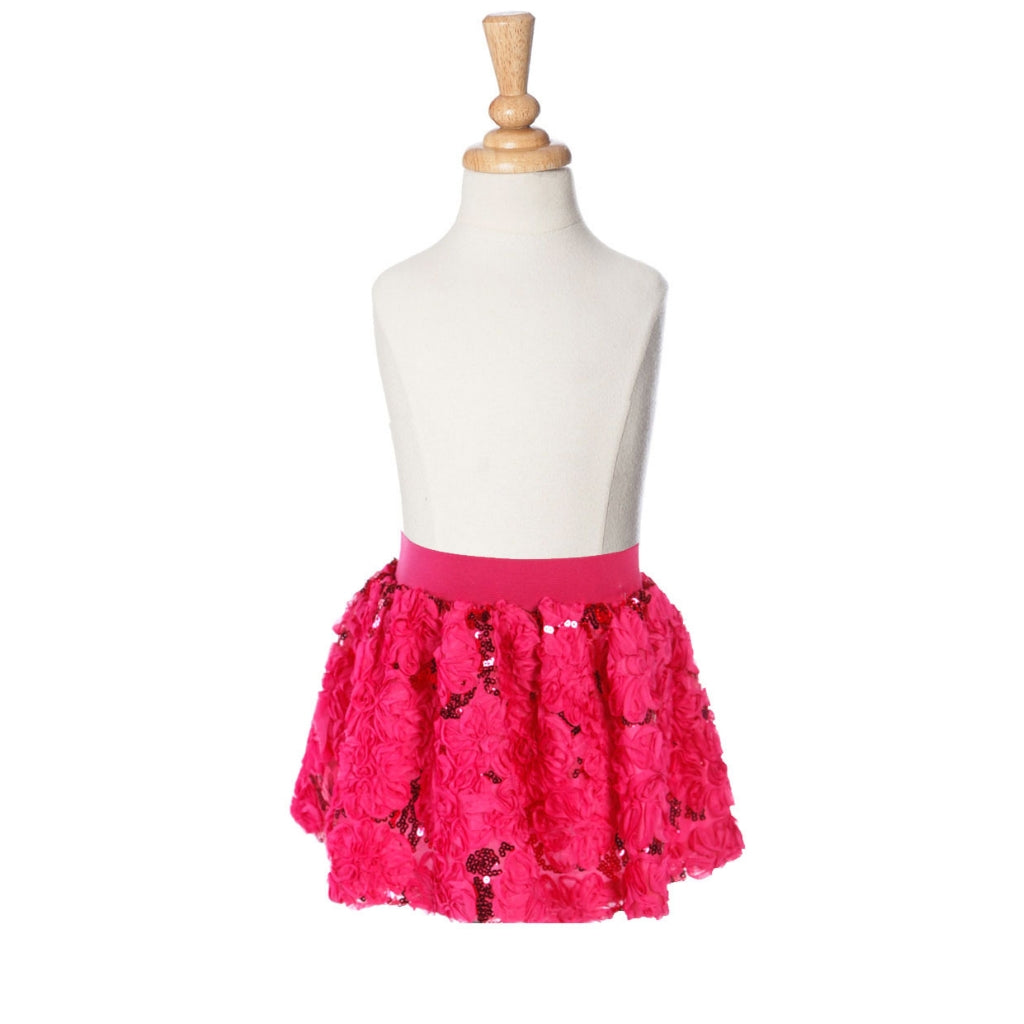 Sequin Posy Bubble Skirt - Fairy Finery