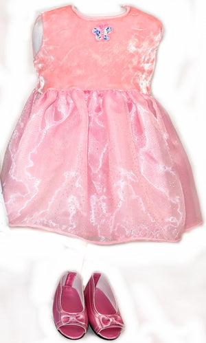 Doll Fairy Sparkle Dress - Fairy Finery