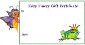 Fairy Finery gift certificate