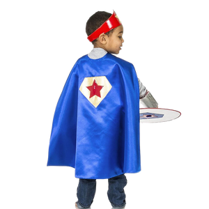 Superhero Cape in Reversible Satin - Fairy Finery