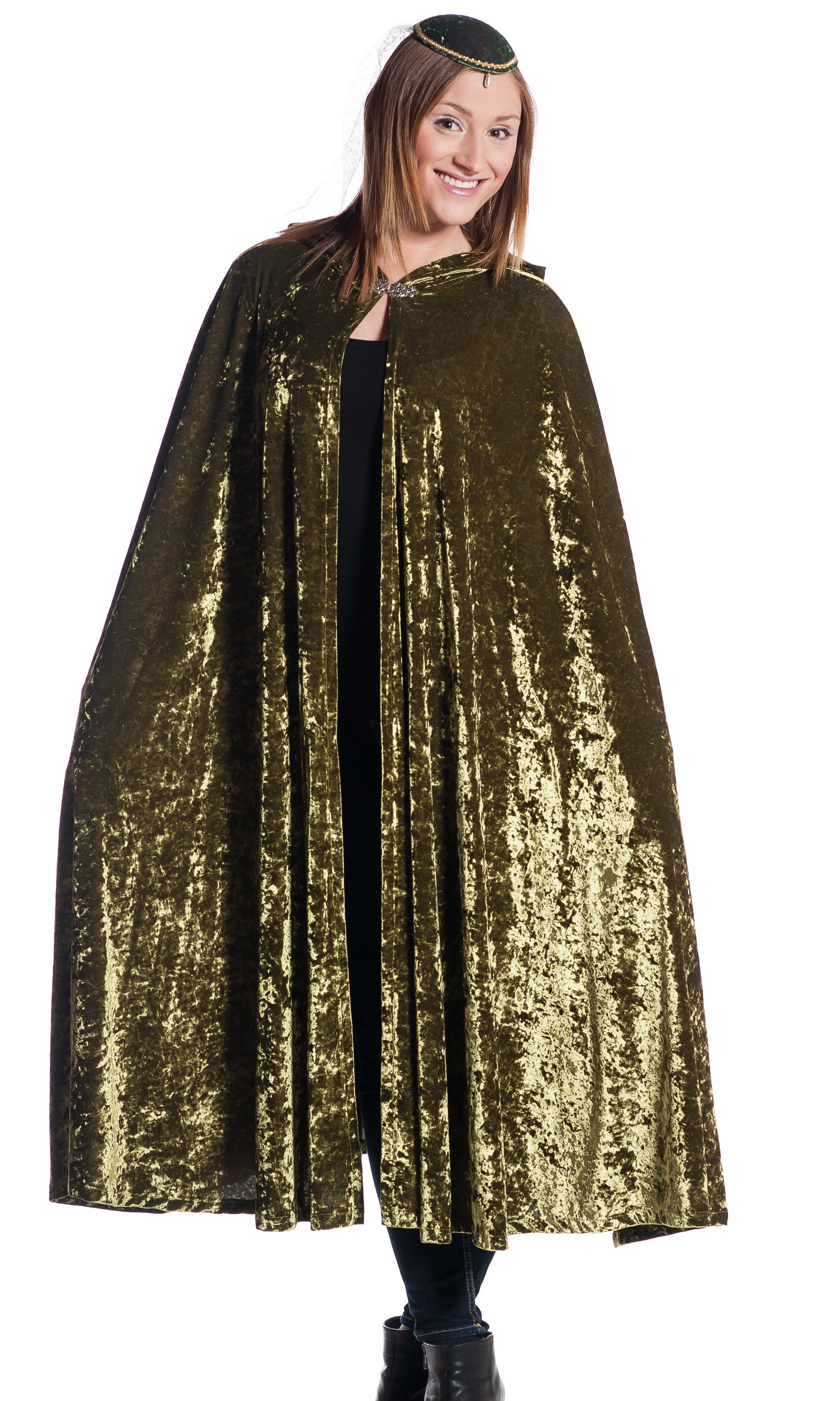 Adult Crushed Velvet Cape - Fairy Finery