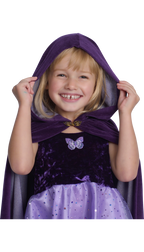 Capa de terciopelo de algodón con ribete de cinta