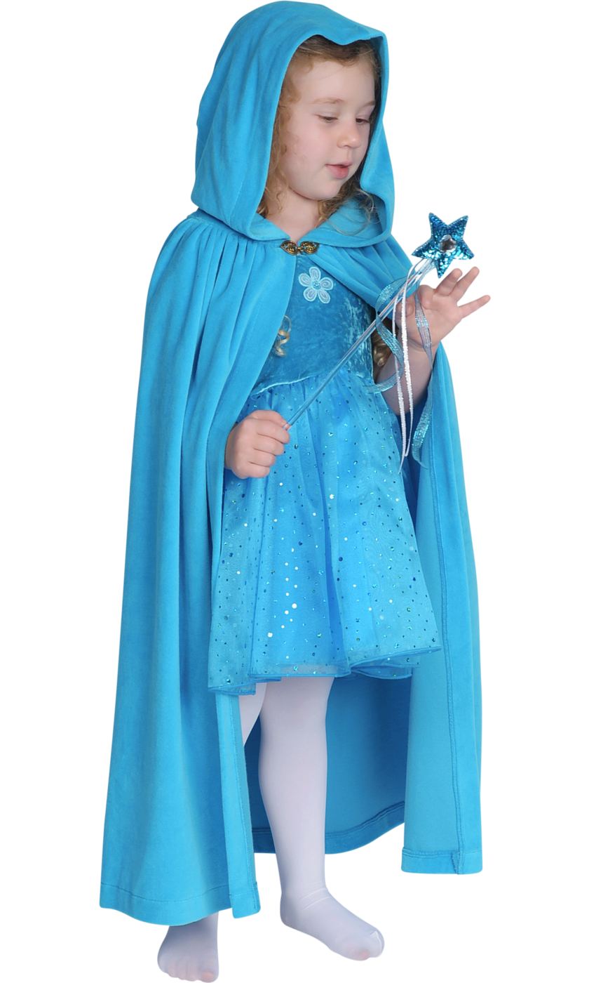 Capa de terciopelo de algodón con ribete de cinta