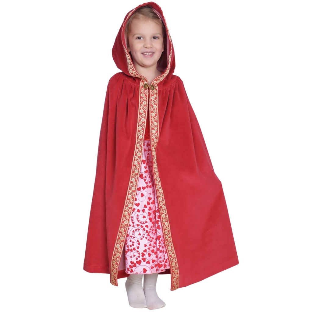 Fairy Finery Storybook Hooded Cloak - Rose