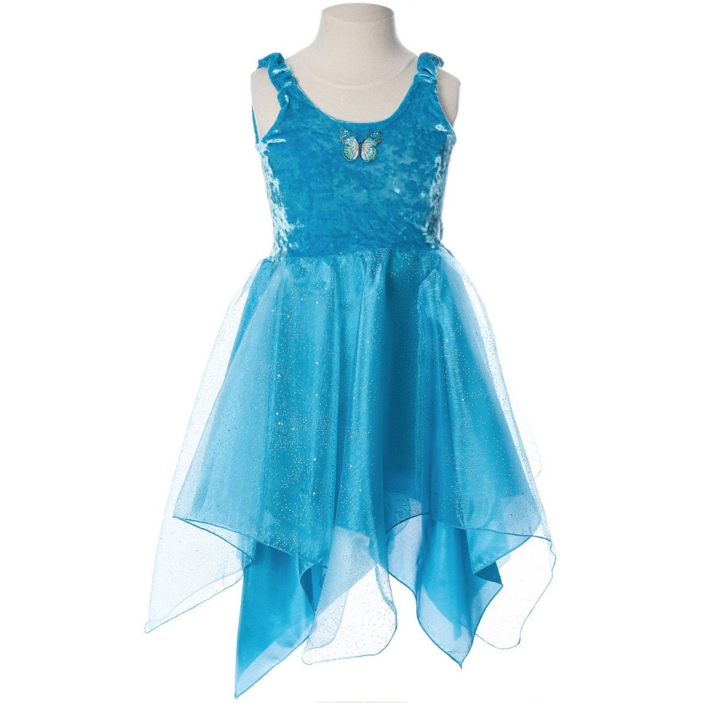 Girls Fairy Dancer Dress | Fairy Finery Teal / Small Girls Fairy Dancer Dress | Fairy Finery Teal / Small