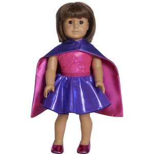 Doll Superhero Cape Set - Fairy Finery