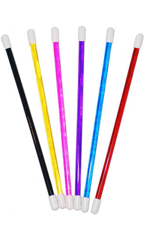 Toy magic wands in 6 different colors