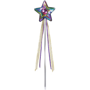 Sequin Star Wand - Fairy Finery