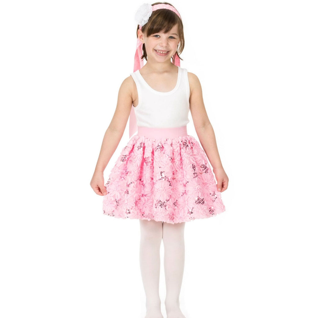 Sequin Posy Bubble Skirt | Fairy Finery