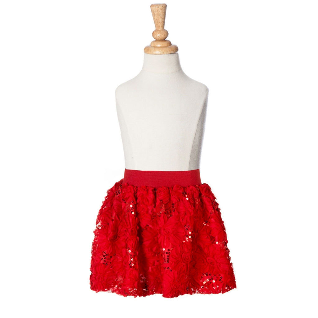 Sequin Posy Bubble Skirt - Fairy Finery