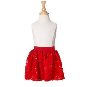 Sequin Posy Bubble Skirt - Fairy Finery