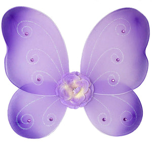 Girls fairy wings lilac