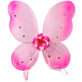 Girls fairy wings pink with rose