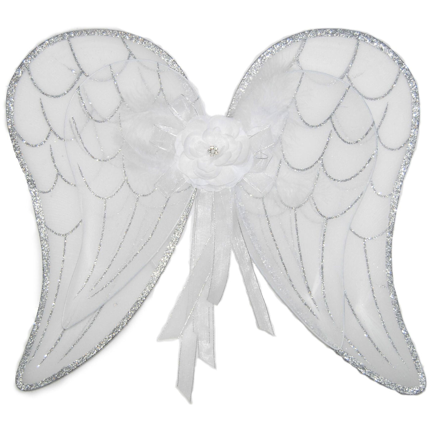 White angel fairy wings