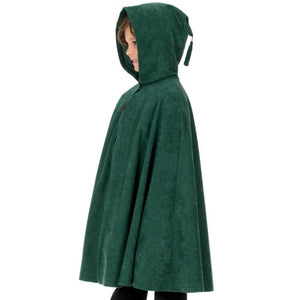 Woodsman Suedecloth Cape - Fairy Finery