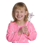 Sequin Star Wand - Fairy Finery