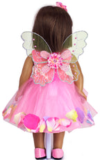 Doll Flower Fairy Tulle Dress Set - Fairy Finery