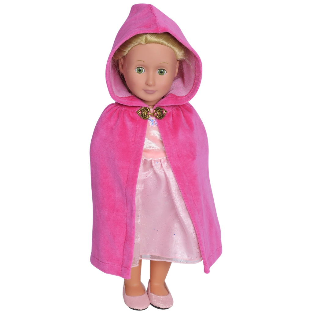 Fairy Finery Storybook Hooded Cloak - Rose