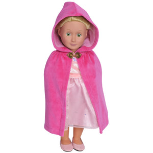 Storybook Velour Doll Cape - Fairy Finery